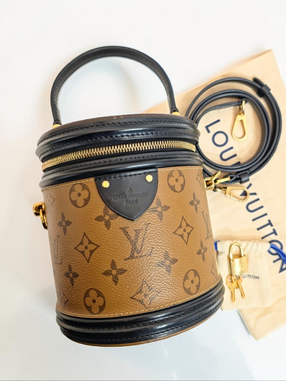 Louis Vuitton Cannes Reverse Monogram Canvas Vanity Crossbody Bag - Picture 7 of 16